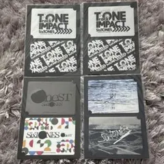 SixTONES 特典 ICカードステッカー 4枚 セット