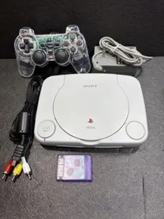 PSone プレイステーションONE 本体セット 【周辺機器新品】のサムネイル