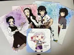 鬼滅の刃 キメツカフェ ポストカード コースター スイーツパラダイス スイパラ