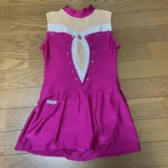 SASAKI 新体操 レオタード ピンク スカート付