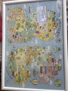 すみっコぐらし 地図デザイン ジグソーパズル