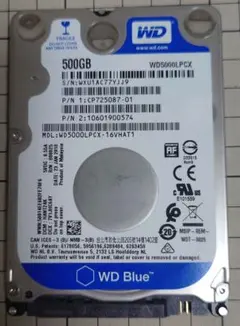 WD WD5000LPCX 500GB SATA HDD