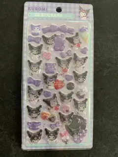 み*り様 大人気 ☆ クロミ ぷくぷくシール シール 交換にどうぞ！ 輸入品 新