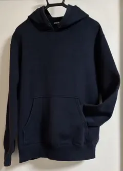 パーカー 90s OLD UNIQLO スウェット プルオーバー 紺　ネイビー