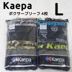 【新品】Kaepa メンズ ボクサーブリーフ L 4枚 バンツ 下着