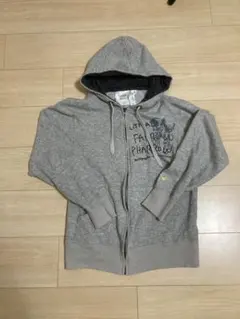 MARK GONZALES マークゴンザレス ジップアップパーカー グレー