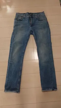 NUDIE JEANS スリムフィット ブルーデニム