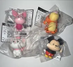 【新品未使用】ディズニーキャラクター なかないモン そのに 全４種 コンプリート