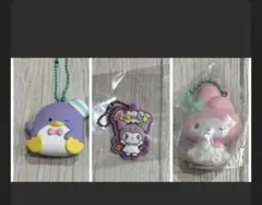 サンリオ　キーホルダー　マイメロディ　タキシードサム　クロミ　ガチャ