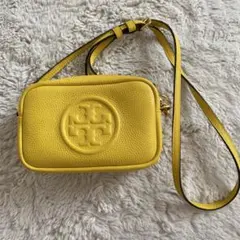 トリーバーチ　イエロー ショルダーバッグ