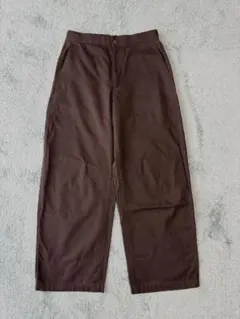JW ANDERSON UNIQLO ワイドパンツ チノパン ブラウン