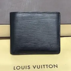 新品同様‼️ 現行　ルイヴィトン　エピ　ポルトフォイユ　マルコ　財布　折り財布
