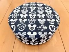 ミッキー　空箱　和柄布貼
