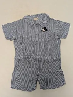 petit mainミッキーマウス ストライプ セットアップ