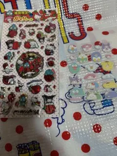 サンリオキャラクターズ　ぷっくりシールセット