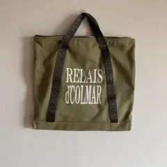 NOMADIS RELAIS d'COLMAR トートバッグ カーキのサムネイル