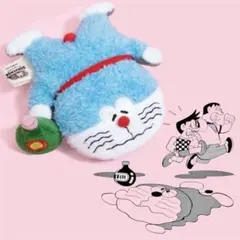 香港限定 100%ドラえもん&フレンズ展 サンタイン キーチェーン 桜