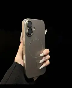 【新品・未使用】iPhone 13用ケースラベンダーMagSafe対応