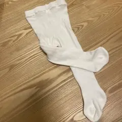 ホワイトベビータイツ 60〜70cm