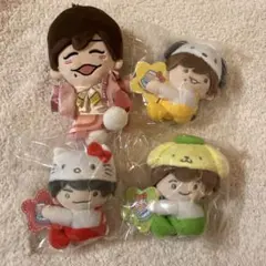 なにわ男子　サンリオマスコット　長尾謙杜　大橋和也　西畑大吾　ちびぬい　長尾謙杜