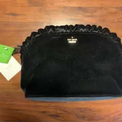 ケイトスペード　化粧ポーチ　ブラック　新品未使用品