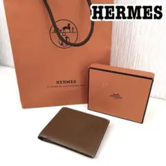 2026年最新】HERMES カラー：ブラウン系 メンズ 二つ折り財布の人気