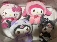 マイメロディ・クロミ・ハローキティ ぬいぐるみセット