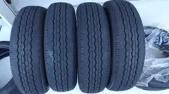 【送料込み】ハイエースバン　S-GL新車外しタイヤ 4本セット 25年製 ハイエース 新車外し ホイールタイヤセット 4本 25年製