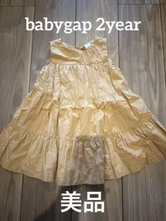 美品　babygap ティアードワンピース　2year