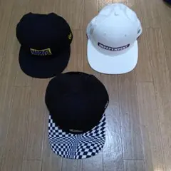 NEW　ERA　キャップ　３点セット