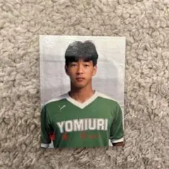 サッカーチップス 1988 YOMIURI 堀池巧 サッカーカード No.21
