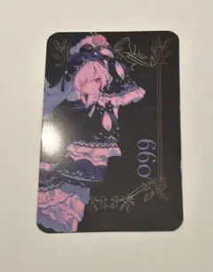 魔法少女ノ魔女裁判 コラボカフェ トレーディングカード 黒部ナノカ