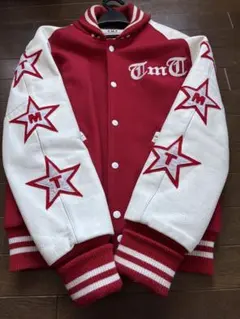 美品】カンタベリー スタジャン 袖レザー Lサイズ ビックロゴ - メルカリ