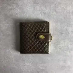 BALLY バリー 折り財布 がま口 コンパクト財布 キルティング キスロックのサムネイル