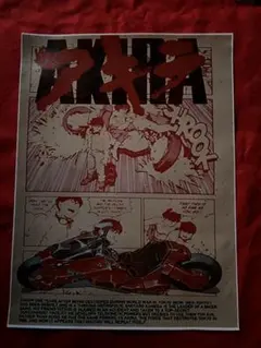 Katsuhiro Otomo AKIRA ポスター 30.48×40.64cm