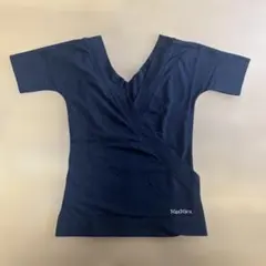 MaxMara ラップスタイル Tシャツ ブラック　Sのサムネイル