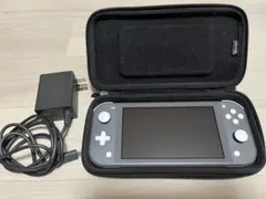 Nintendo switchlite グレー　ケース充電器付き