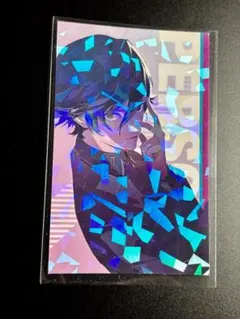P5 ペルソナ5 京王電鉄 30周年 30th ホログラムカード 主人公 雨宮蓮