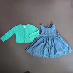 babyGap ワンピース カーディガン セット 18-24monthsのサムネイル