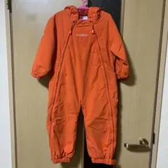mont-bell スキーウェア 90サイズ オレンジ