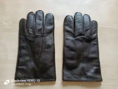 【美品】ポロ ラルフローレン レザー手袋