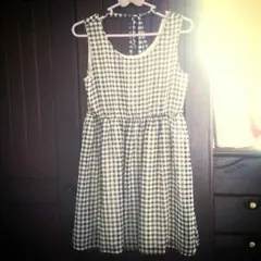 ギンガムチェックワンピース