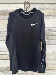 ナイキプロDri-FIT メンズタイト フィット ロングスリーブトップブラック