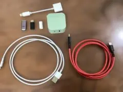 PD 20w 充電器、ケーブル、変換アダプターなどまとめ売り
