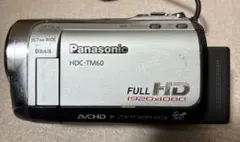 パナソニック ビデオカメラ HDC-TM60 シルバーカラー 液晶横線あり