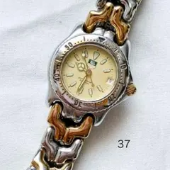 【稼働品】タグホイヤー TAG HEUER レディース 腕時計 37のサムネイル