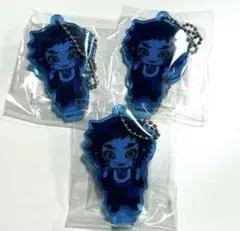 鬼滅の刃　ここみえ　アクリルフィギュア　玖ノ型　獪岳　3点