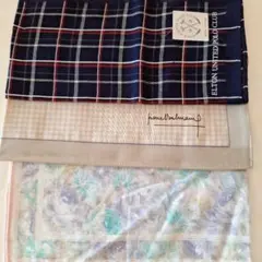 ハンカチ3枚セット　Pierre Balmain &POlO CLUBハンカチ