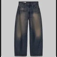 ZARA TRFバギーバレルデニムパンツ