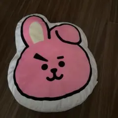BT21 Cooky クッション ピンク ホワイト